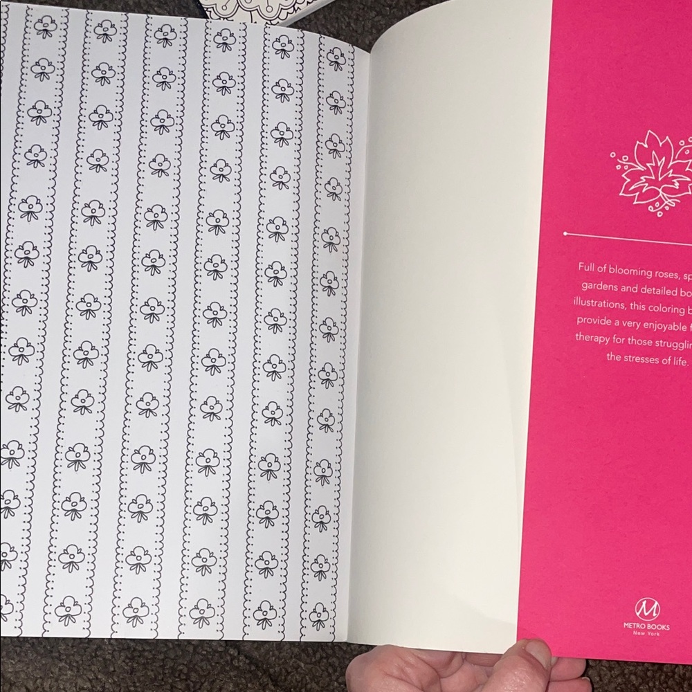 Color and Create Flowers Coloring Book - Picture 6 of 6